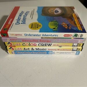 Child Learning dvd lot of 5